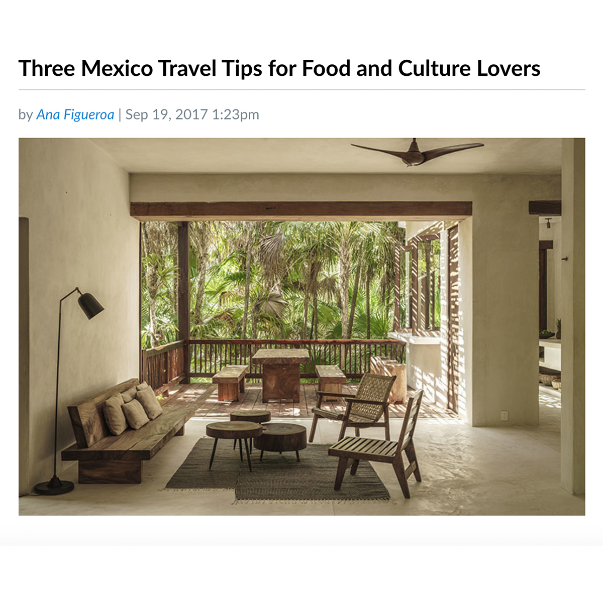 Three Mexico Travel Tips for Food and Culture Lovers